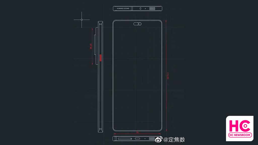 Huawei P60 Pro center hole screen