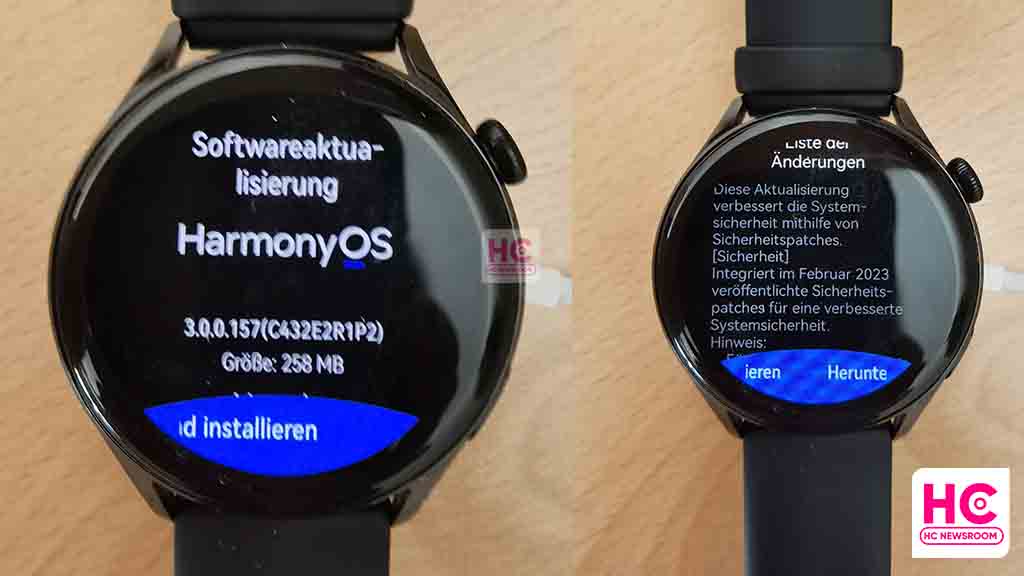 Huawei smartwatch update