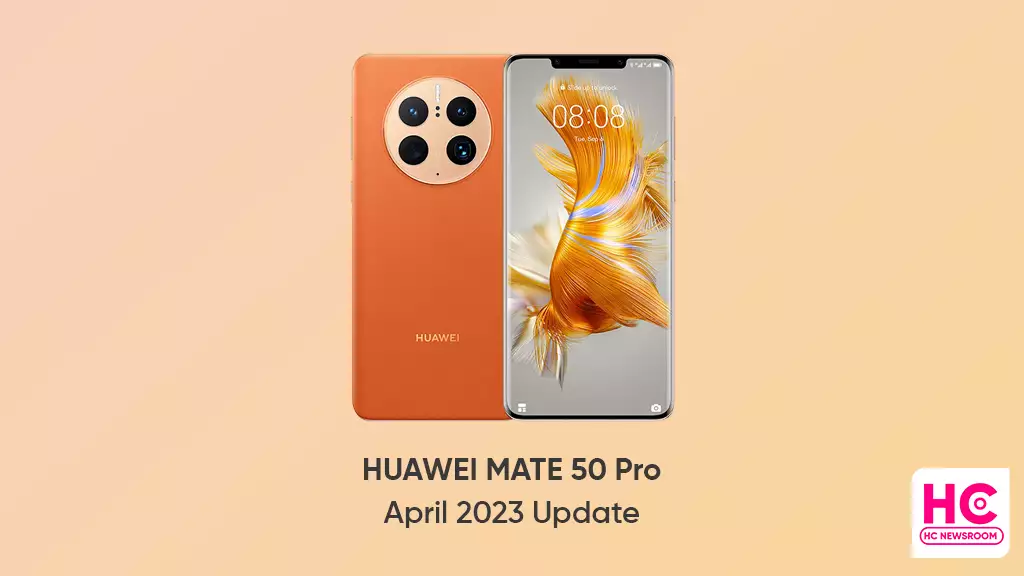 April 2023 update Huawei Mate 50 Pro