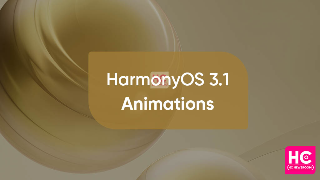 HarmonyOS 3.1 Animations