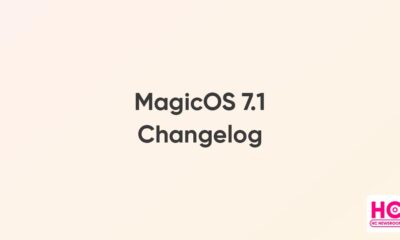 MagicOS 7.1 changelog