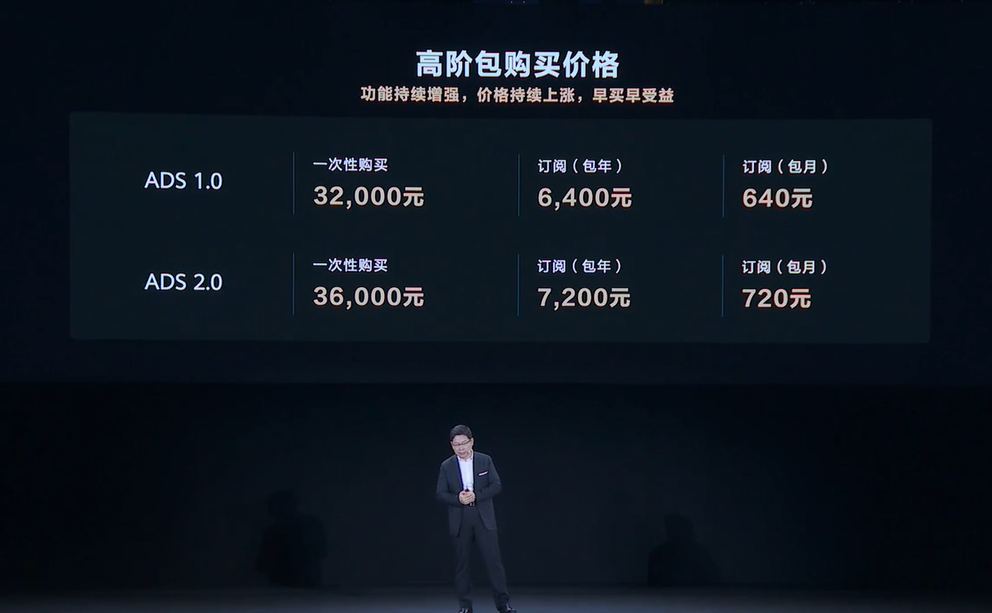 Huawei ADS 2.0 pricing