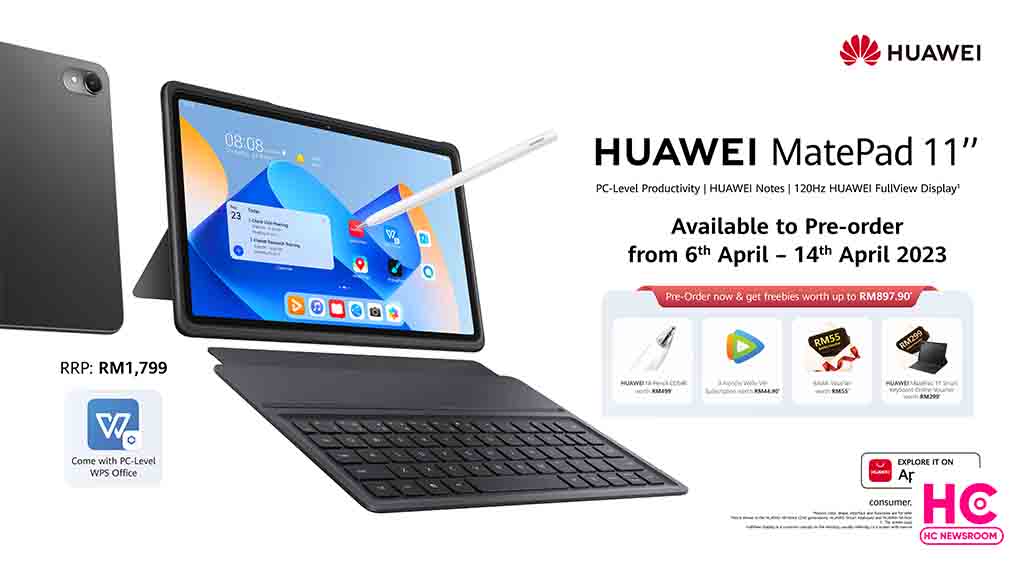 Huawei MatePad 11 2023 Malaysia launched