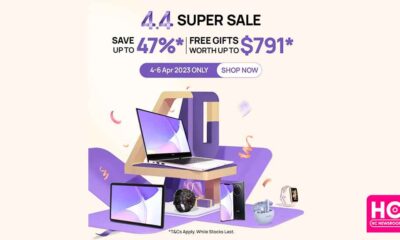 Huawei Singapore 4.4 super sale