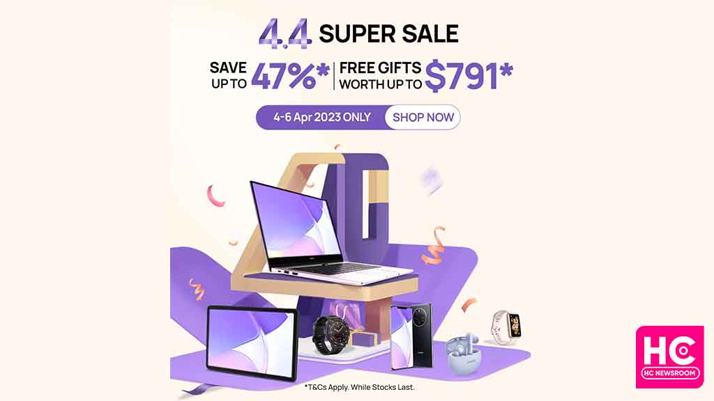 Huawei Singapore 4.4 super sale
