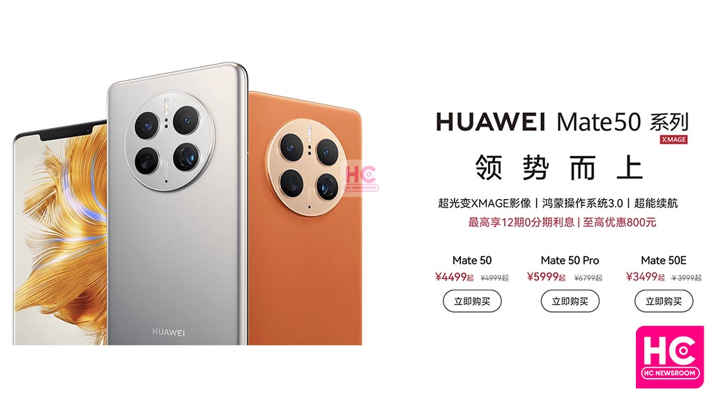Huawei Mate 50 series $116
