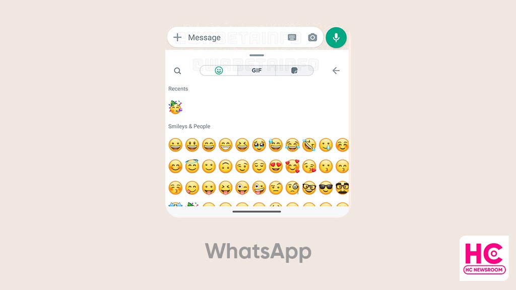 Whatsapp keyboard redesign