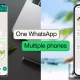 WhatsApp multiple phones