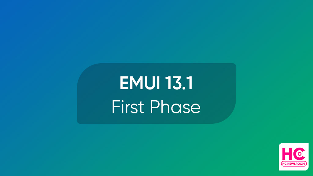 EMUI 13 first phase devices
