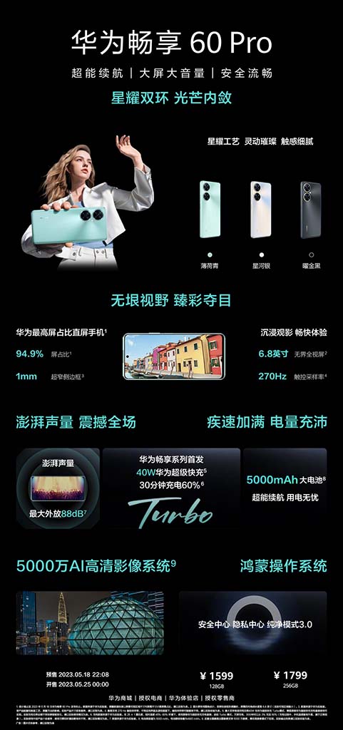 Huawei Enjoy 60 Pro Launched