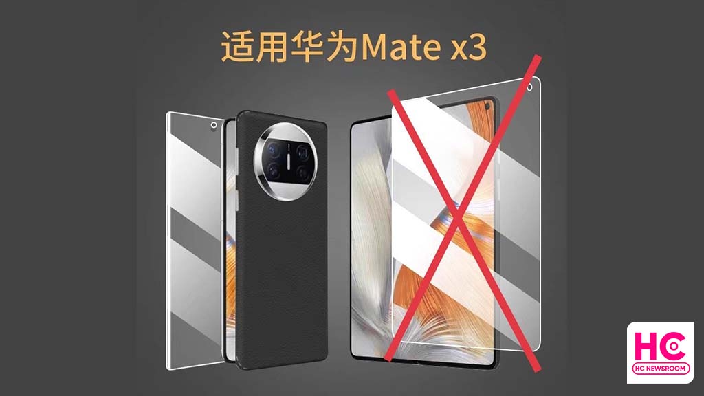 Huawei protective film foldable