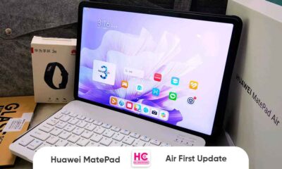 Huawei matepad air first update
