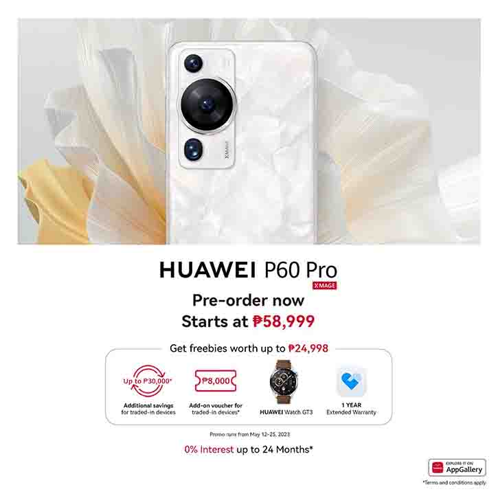 Huawei P60 Pro launched Philippines