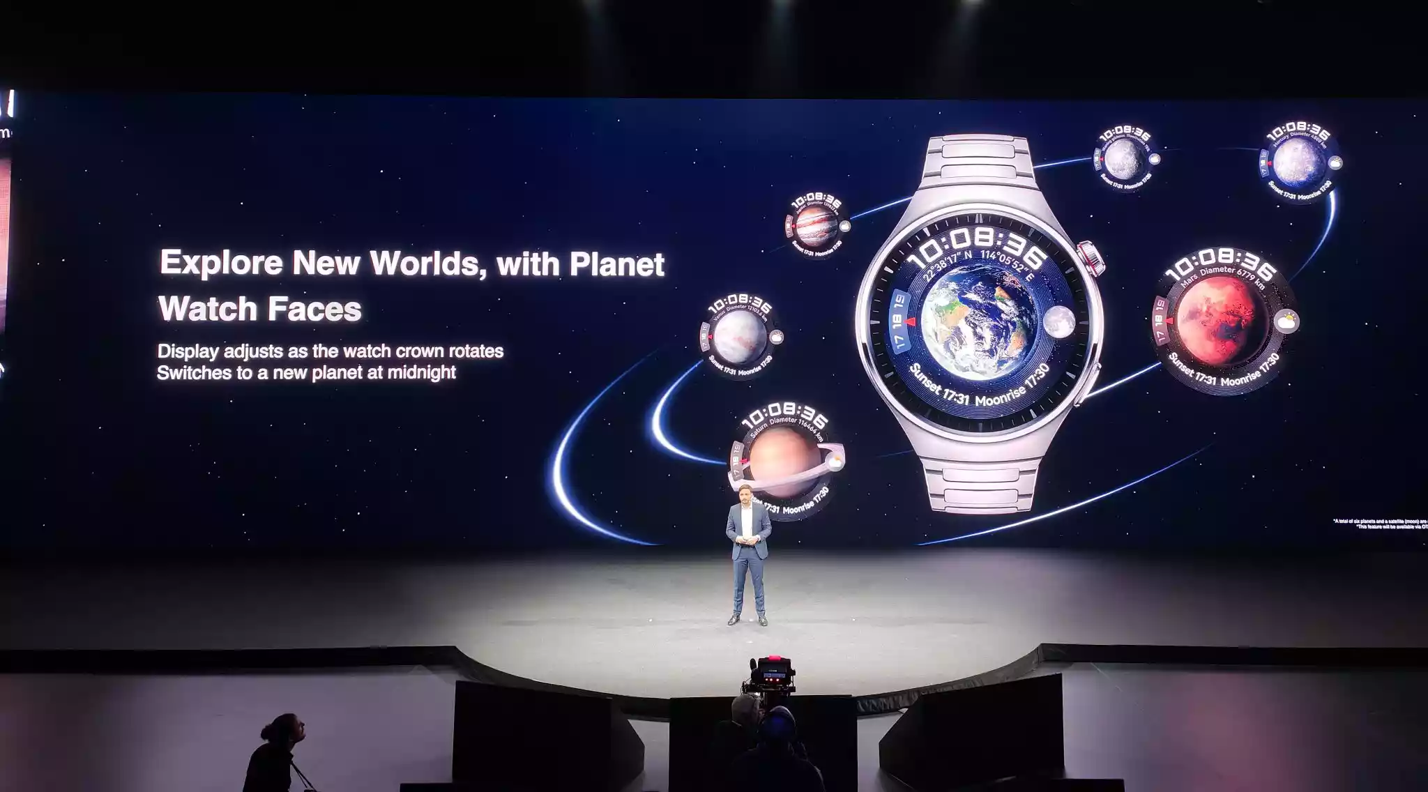 Huawei planetary watchface 