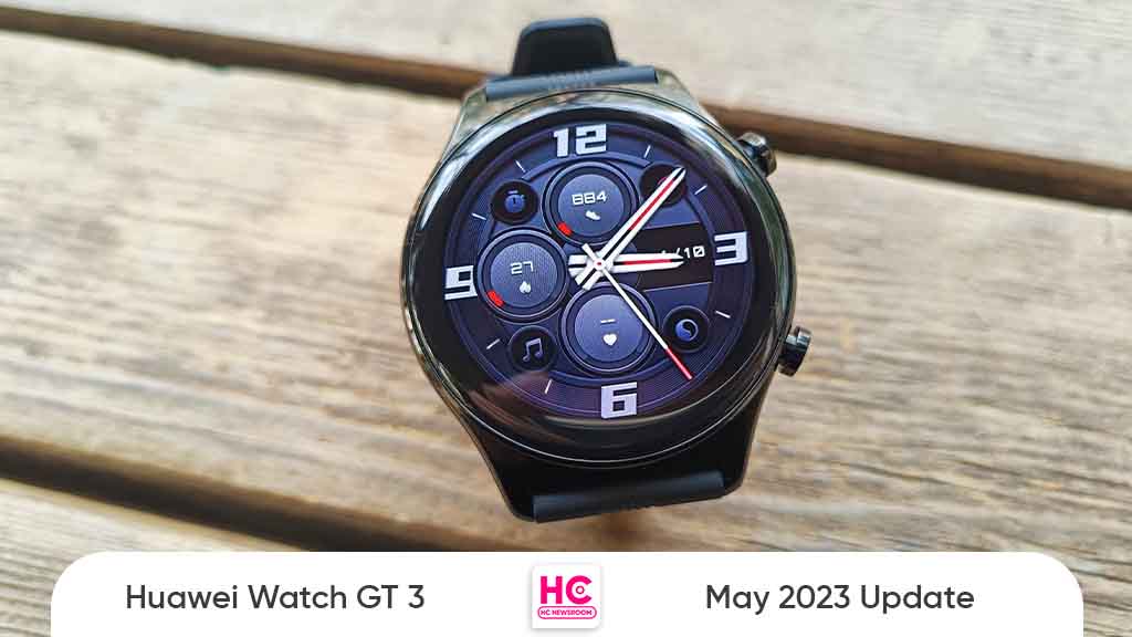 May 2023 update Huawei Watch GT 3