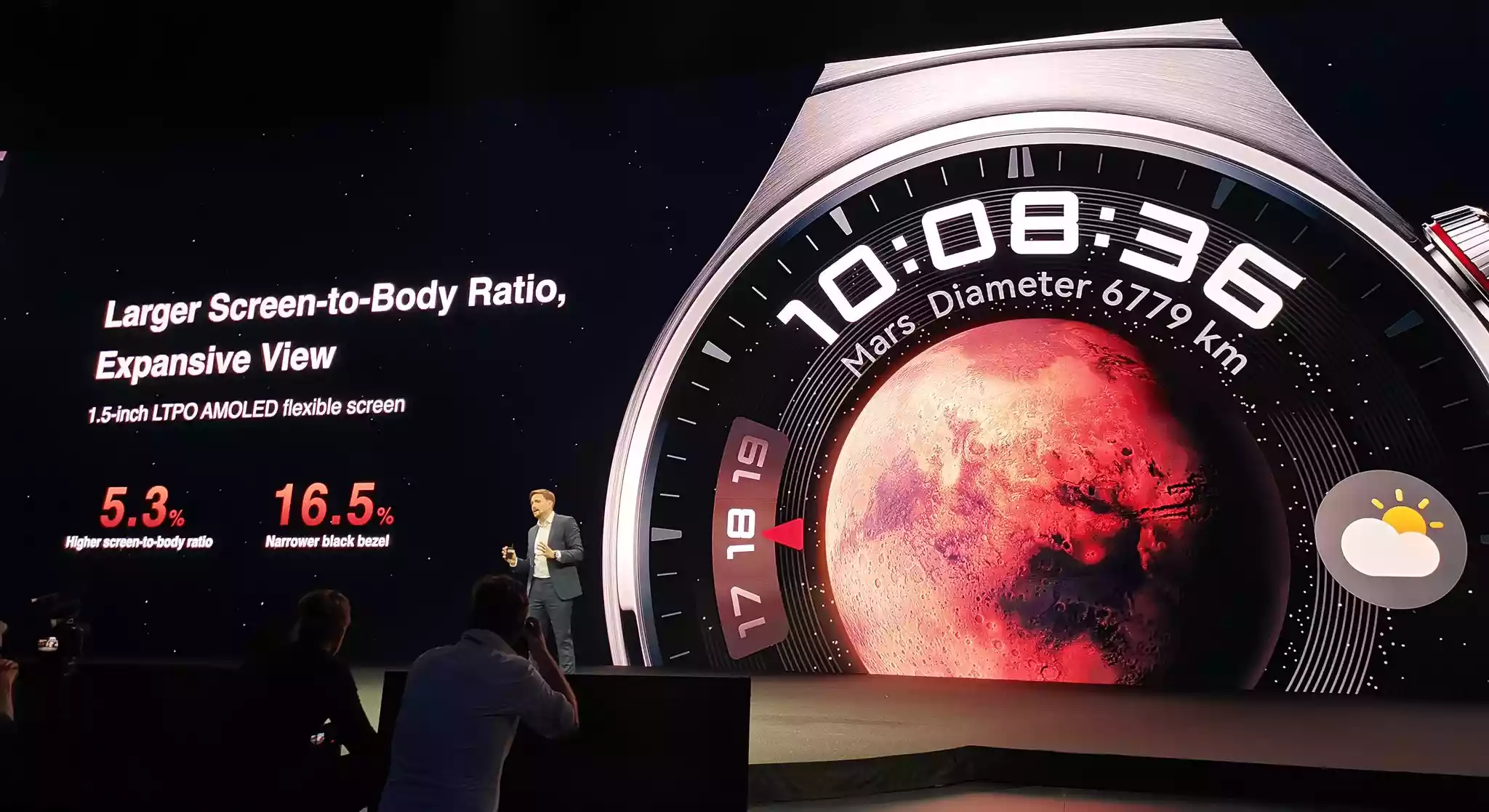 Huawei Watch 4 series 1.5-inch LTPO AMOLED sapphire screen