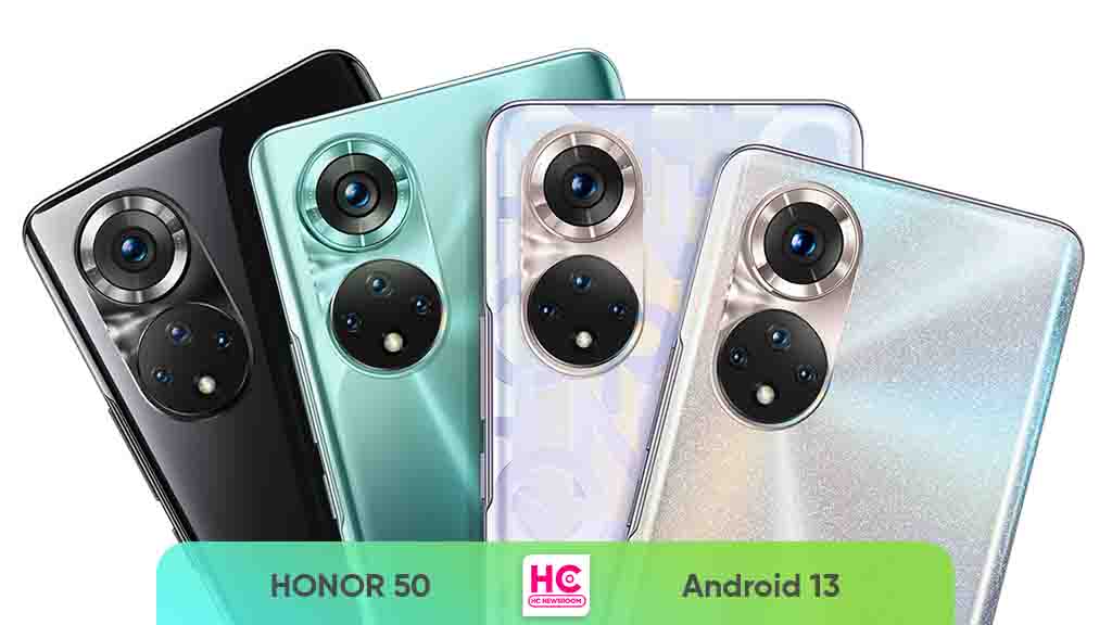 Honor 50 Android 13