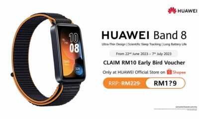 Huawei Band 8 Orange Nylon Malaysia
