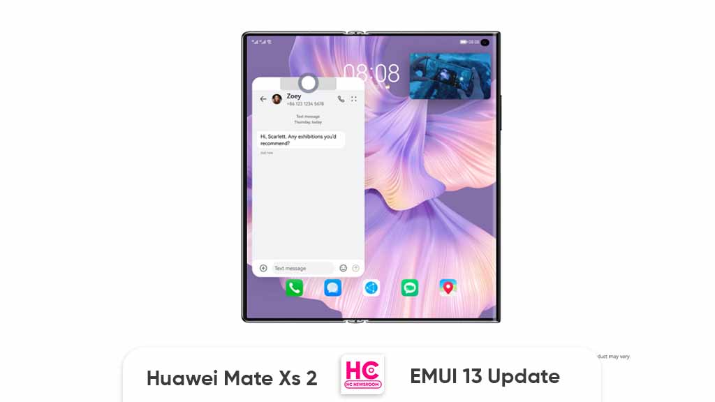 EMUI 13 Huawei Mate Xs 2