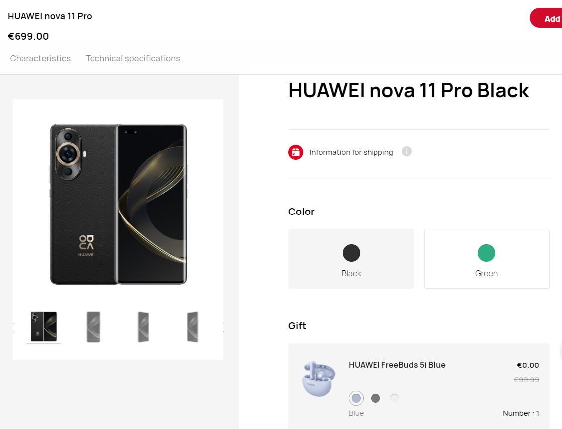 Huawei nova 11 pro sale germany