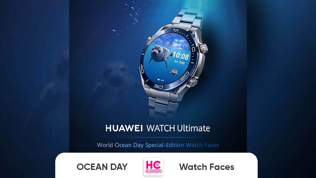 huawei world ocean day watch faces