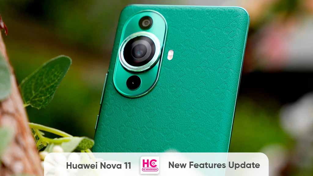 Huawei Nova 11 series new HarmonyOS features