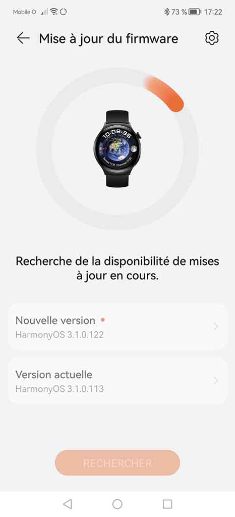 Huawei watch 4 software update