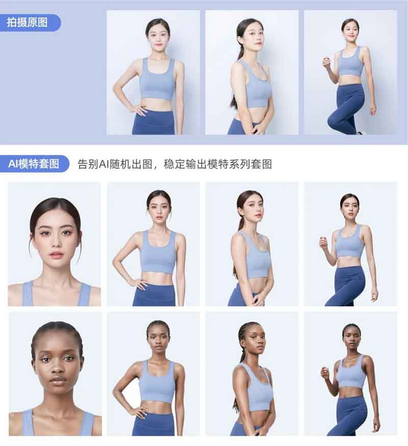 Huawei AI cloth test pose