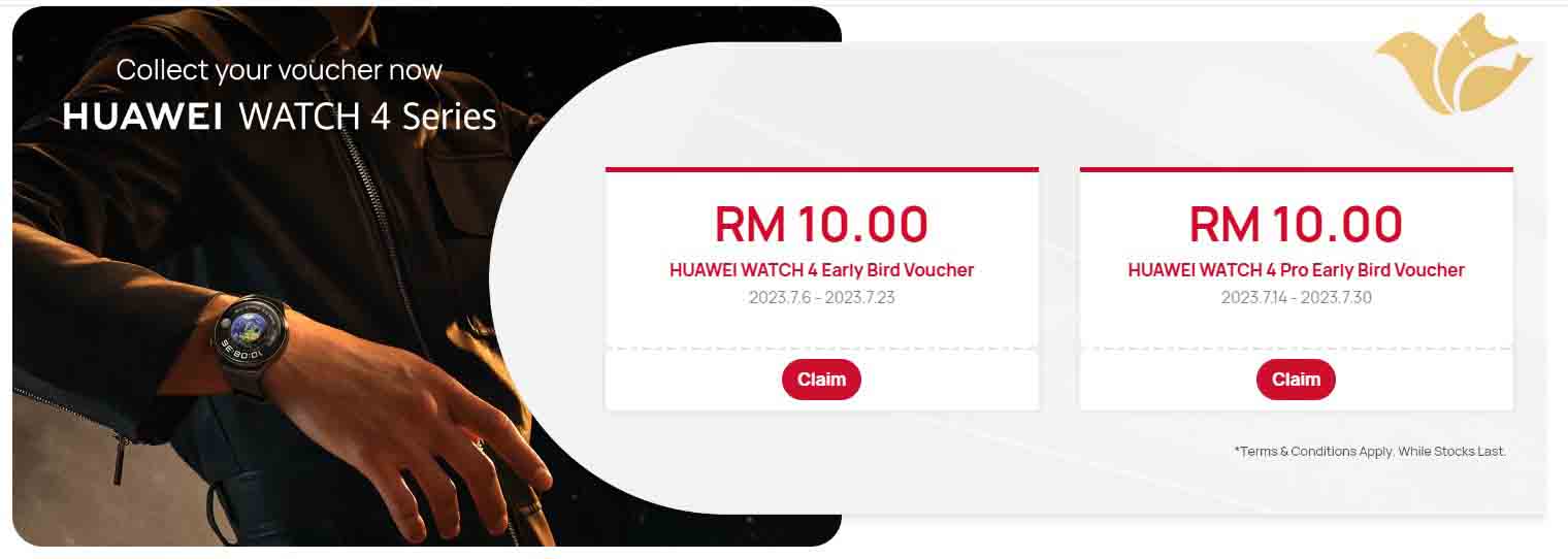 Huawei Watch 4 early bird Malaysia