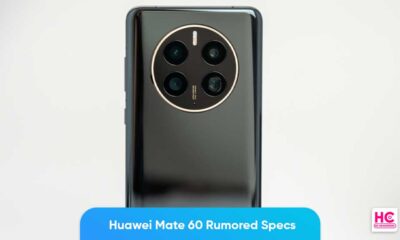 Huawei Mate 60 rumored specs sheet