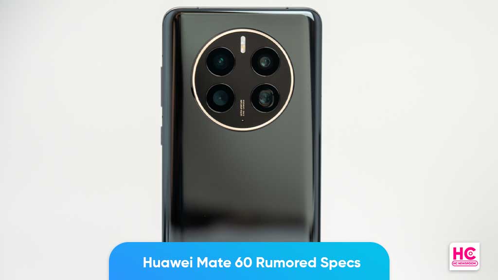 Huawei Mate 60 rumored specs sheet