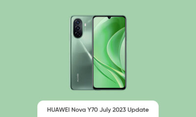 Huawei nova Y70 July 2023 update