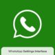 new WhatsApp settings interface