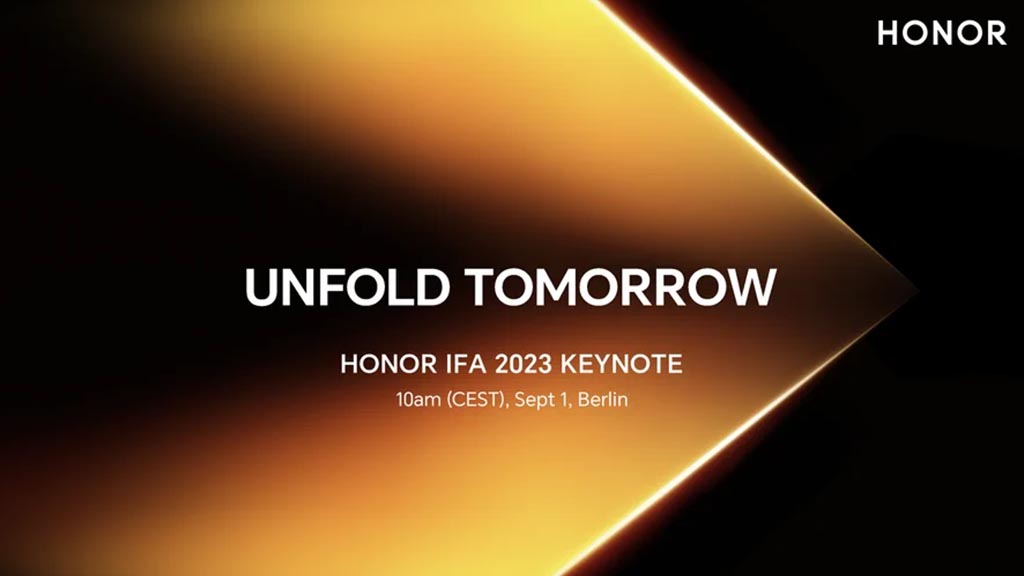 Honor IFA 2023 schedule