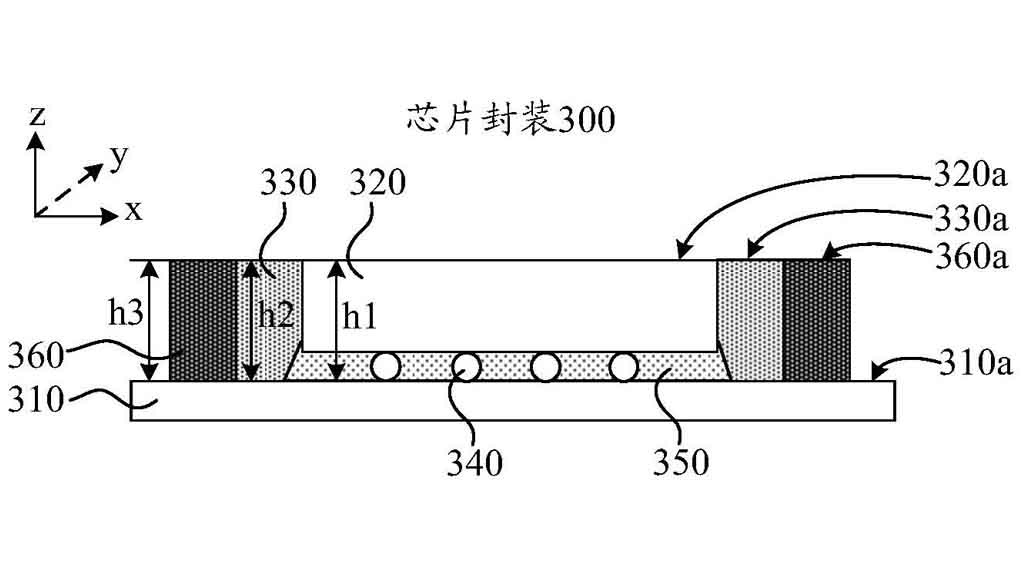 Huawei Chip packaging patent