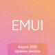 Huawei EMUI August 2023 updates