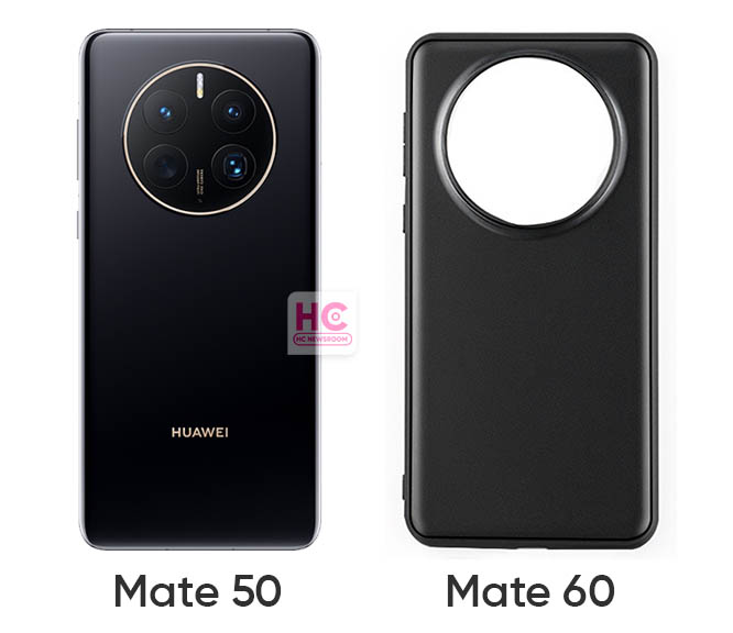 Huawei Mate 60 protective cover leak shows camera module expansion all the  way to the top - Huawei Central