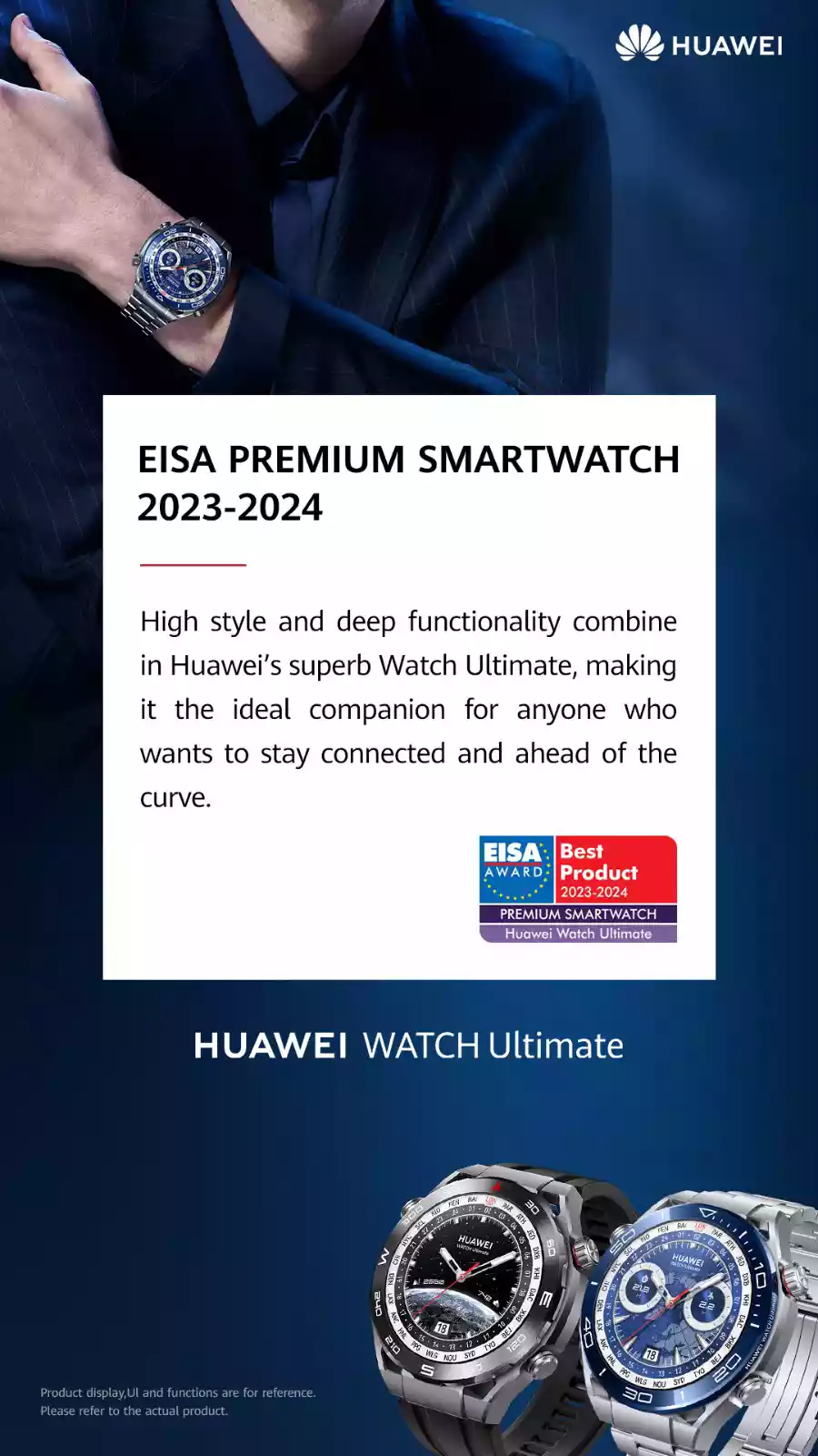Huawei Watch Ultimate EISA award