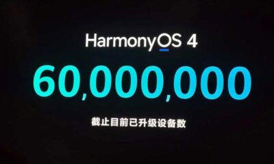 60 Million installations HarmonyOS 4