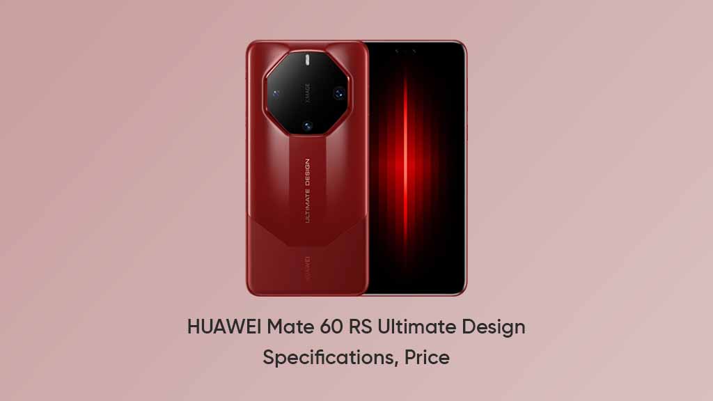 Huawei Mate 60 Pro+, Huawei Mate 60 RS Ultimate Design Launched in China:  Price, Specifications - MySmartPrice