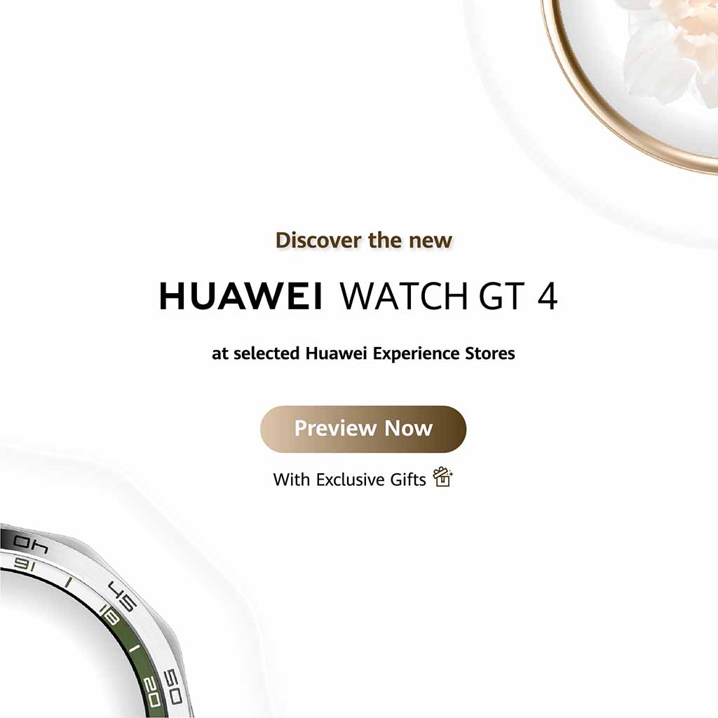 Huawei Malaysia Watch GT 4 preview