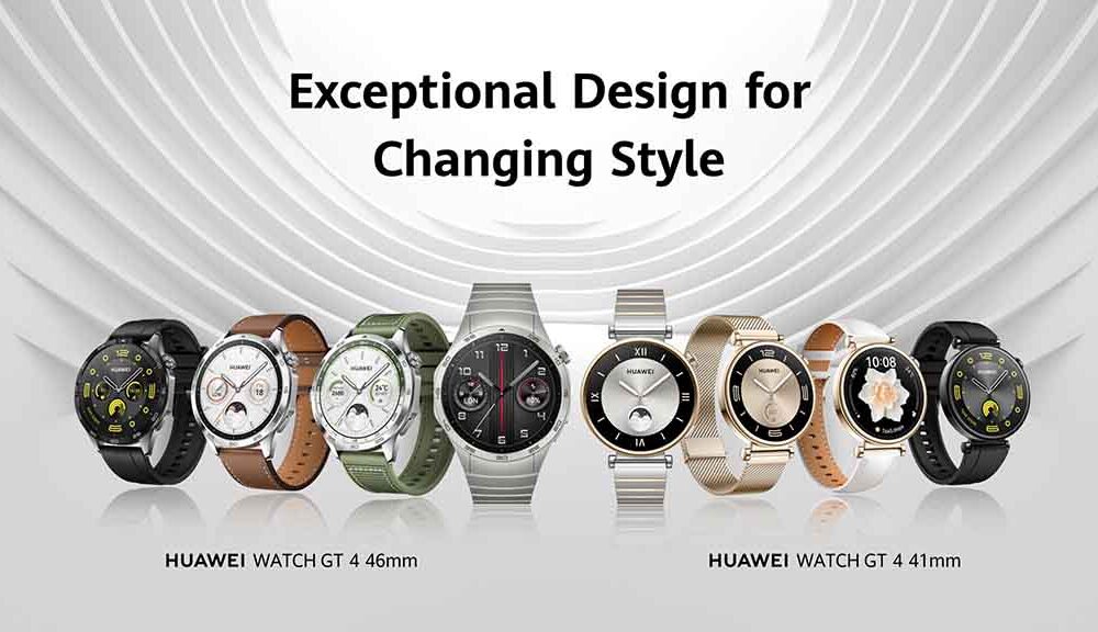 Huawei Watch GT 4 series launched in 8 stylish variants in 41mm and 46mm  sizes - Huawei Central