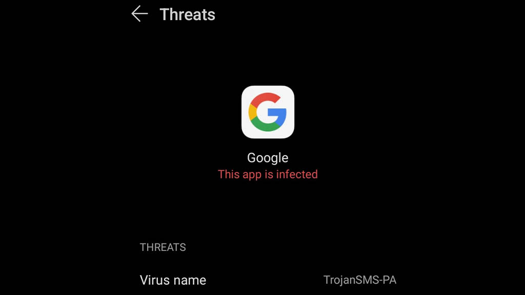 Huawei Google App Virus