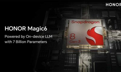 Honor Magic 6 Snapdragon 8 Gen 3 launch LLM AI