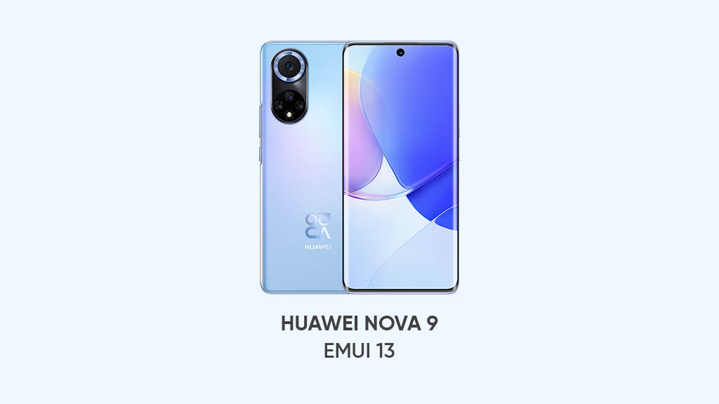 Huawei Nova 9 EMUI 13