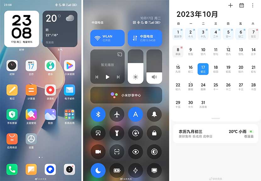 Xiaomi Утечка HyperOS
