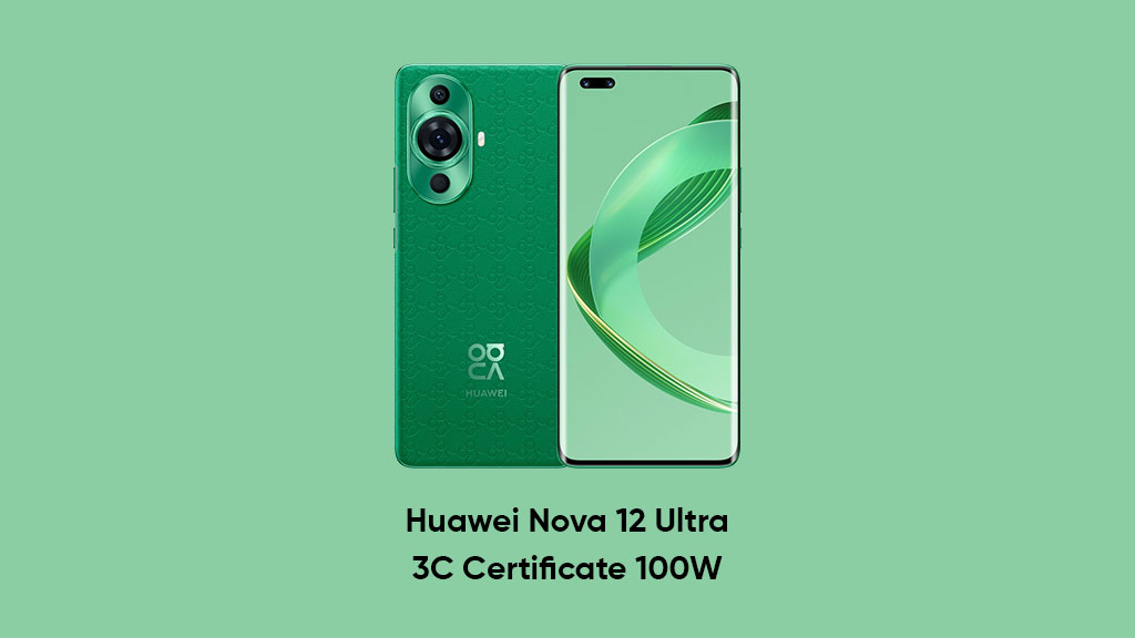 Huawei Nova 12 Ultra 100W charging
