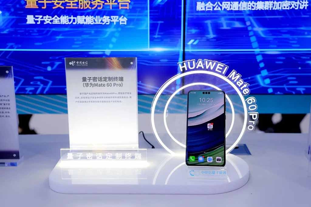Huawei Mate 60 Pro Quantum Security version by China Telecom