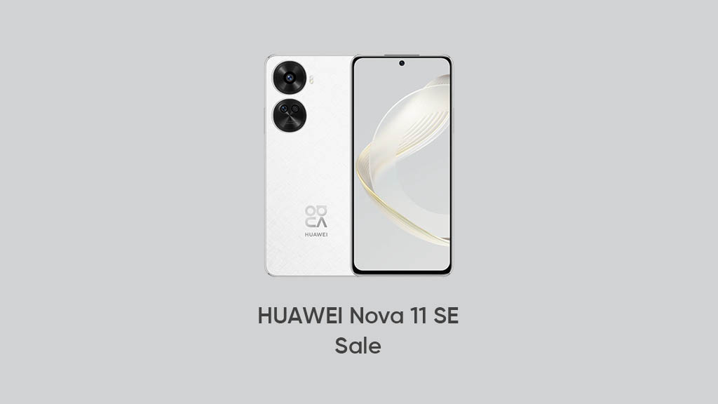 Huawei Nova 11 SE sale