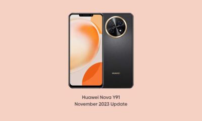 Huawei Nova Y91 November 2023 update